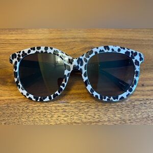 kate spade Hello Sunshine Leopard Print Sunglasses